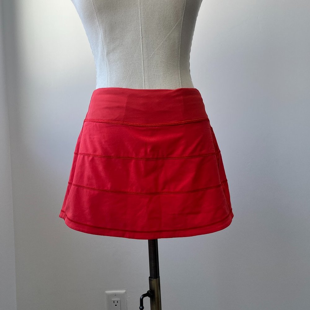 LuluLemon Red Tennis Skirt